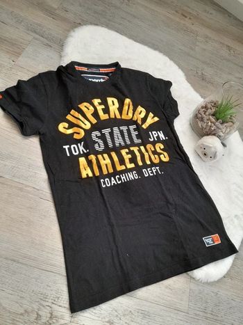 T-Shirt noir "Superdry", taille XS.