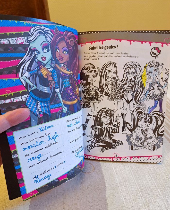 Monster High - Livre activités et jeux - photo numéro 5