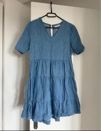 Joli robe Jean légère S/36