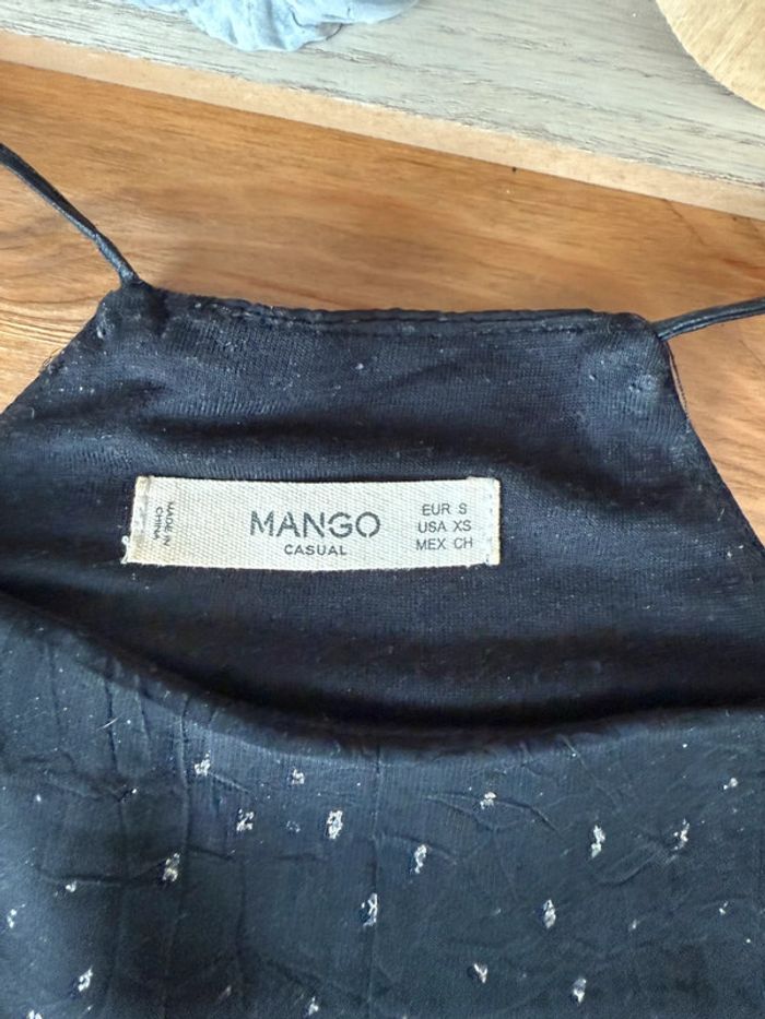 Débardeur Mango noir - photo numéro 2