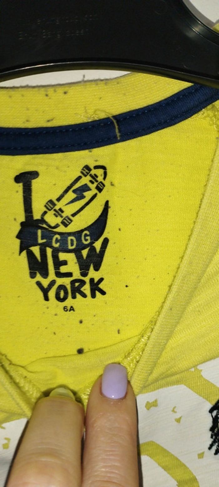 Tee-shirt manches longues garçon 6 ans - photo numéro 4