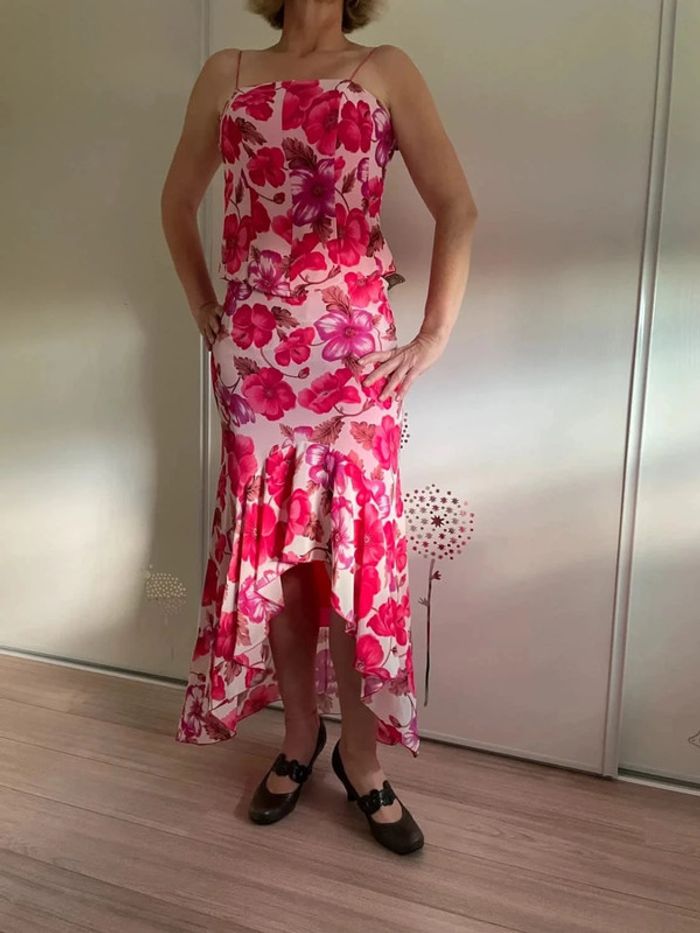 Ensemble cérémonie jupe fuschia 40 - photo numéro 3