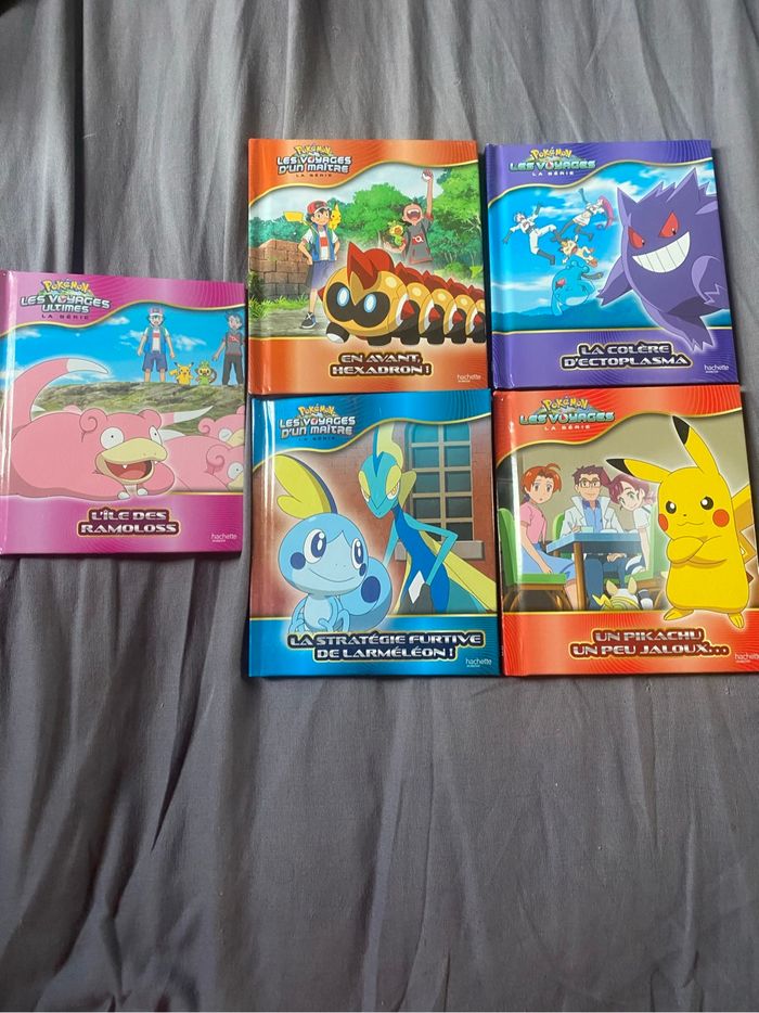 Lot de 5 petit livre Pokemon - photo numéro 2