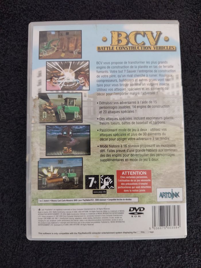 Battle construction vehicules ps2 - photo numéro 3