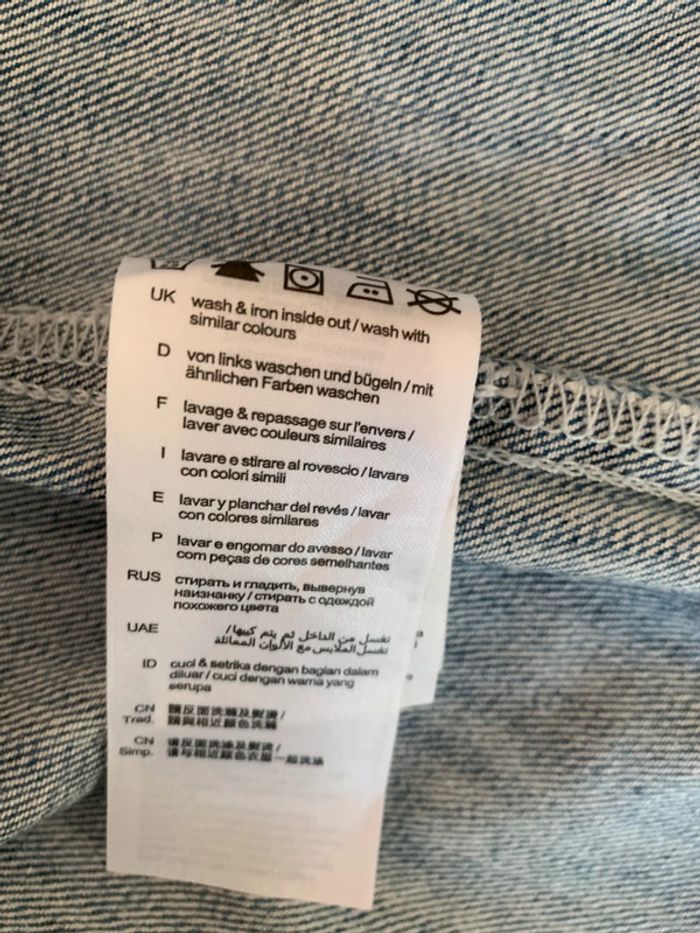 Veste en jean Esprit bleu clair taille 38 - photo numéro 11