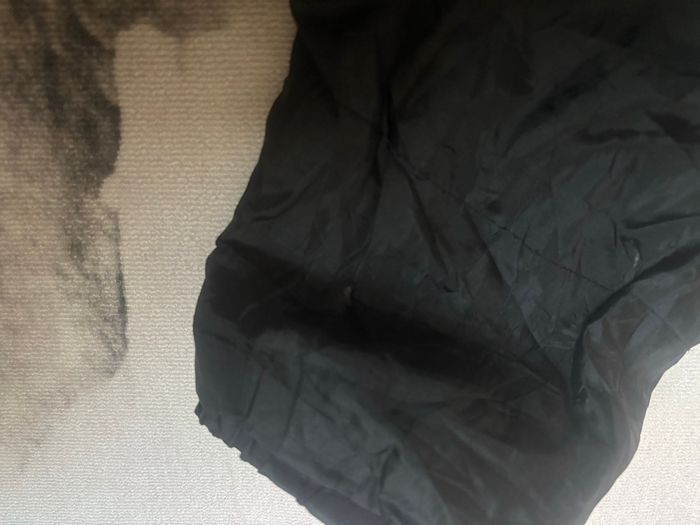 Manteau Kappa vintage taille XL noir anthracite - photo numéro 9