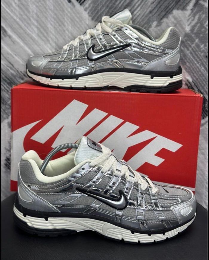 Nike p6000 metallic grise 37