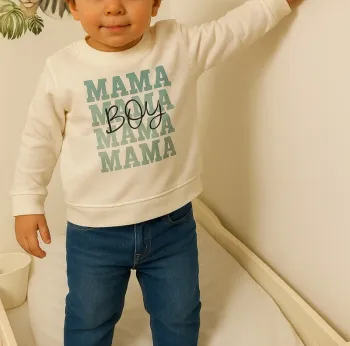 Pull Shein Mama’s Boy 12/18 mois – Neuf