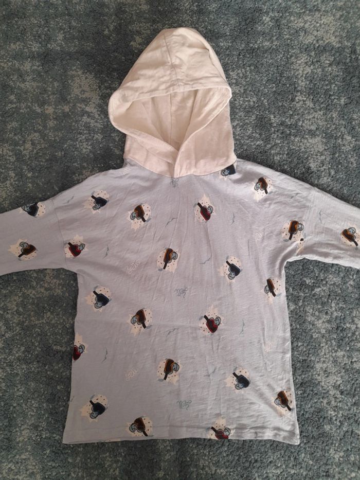 Lot tee-shirt a capuche jumeaux - photo numéro 6