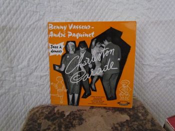 9/ Disque 33trs/2 "Charleston Parade Jazz à danser" Benny Vasseur et André Paquinet 
