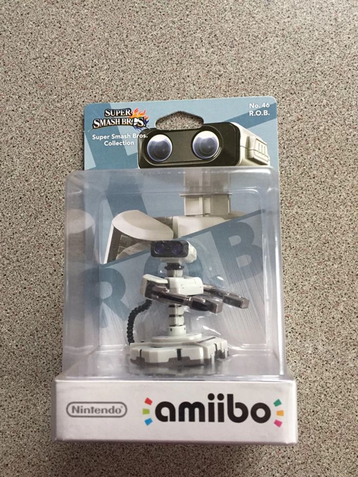 Figurine Nintendo amiibo Super Smash Bros R O B no 46 Neuve - photo numéro 2