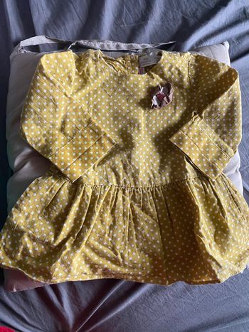 Robe à pois bébé Zara 6/9 mois