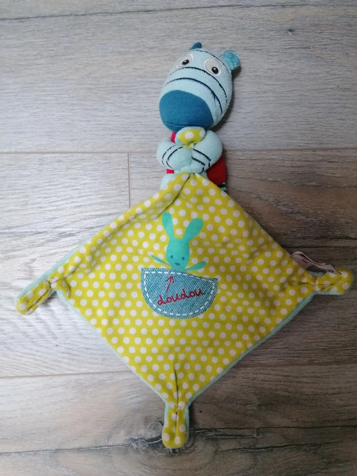 Doudou zèbre pommette