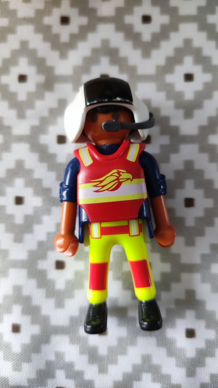 Hydravion de sauvetage PLAYMOBIL complet (sans boîte) - photo numéro 3