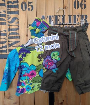 Ensemble pantalon Catimini 12 mois