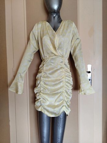 Robe soirée manches longues. Marque Nelly (A83)