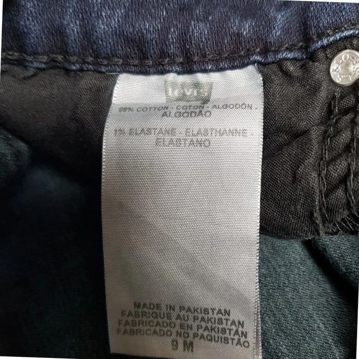 Jean Levi's 535 Legging 9M Bleu Marine - photo numéro 10