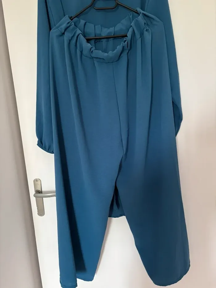 Ensemble femme bleu jean jazz TU - photo numéro 2