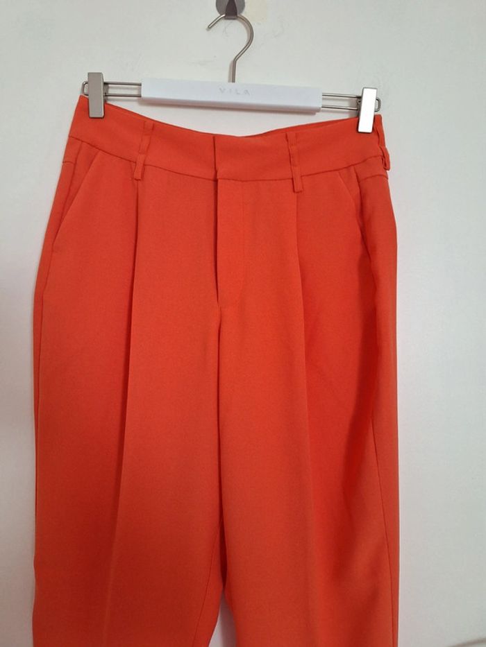 🧡 Pantalon orange femme Cream ,taille 38 🧡 - photo numéro 3