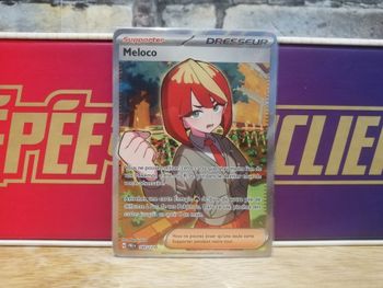 Carte Pokemon Meloco Dresseur Full Art Évolutions Prismatiques