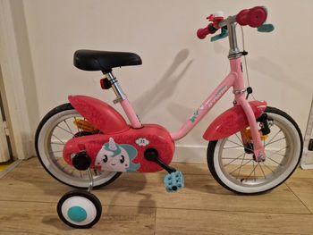 Velo Enfant 14 Pouces 3-5 Ans 500 Unicorn