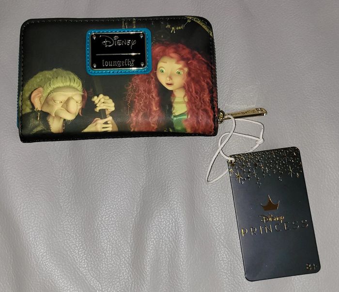 Portefeuille porte monnaie merida rebelle disney - photo numéro 2