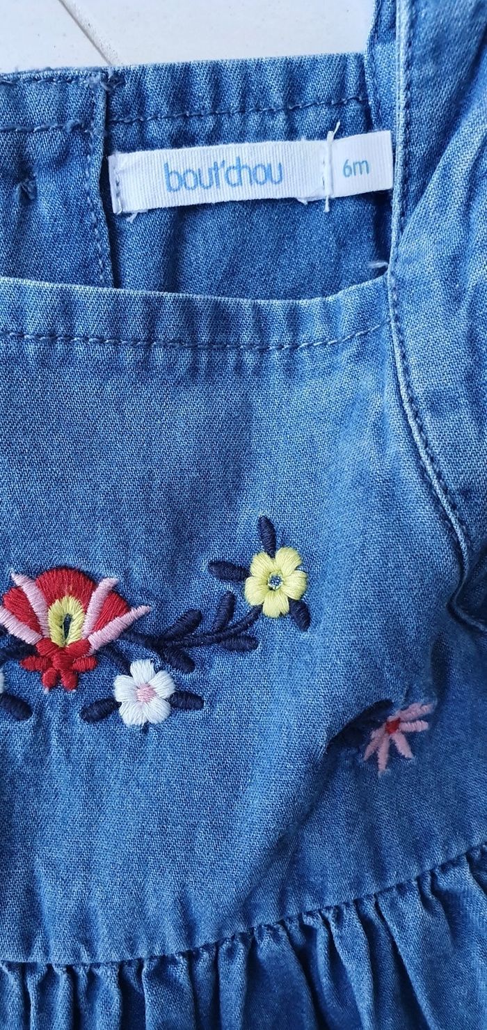 Robe jean 6mois - photo numéro 2