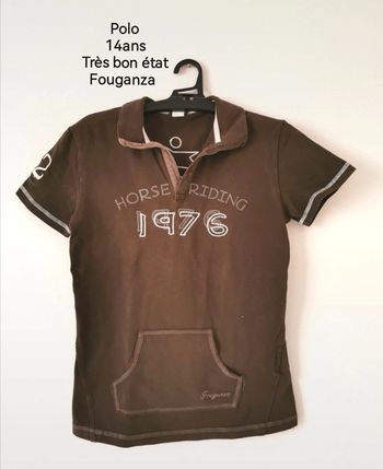 T shirt équitation 14 ans