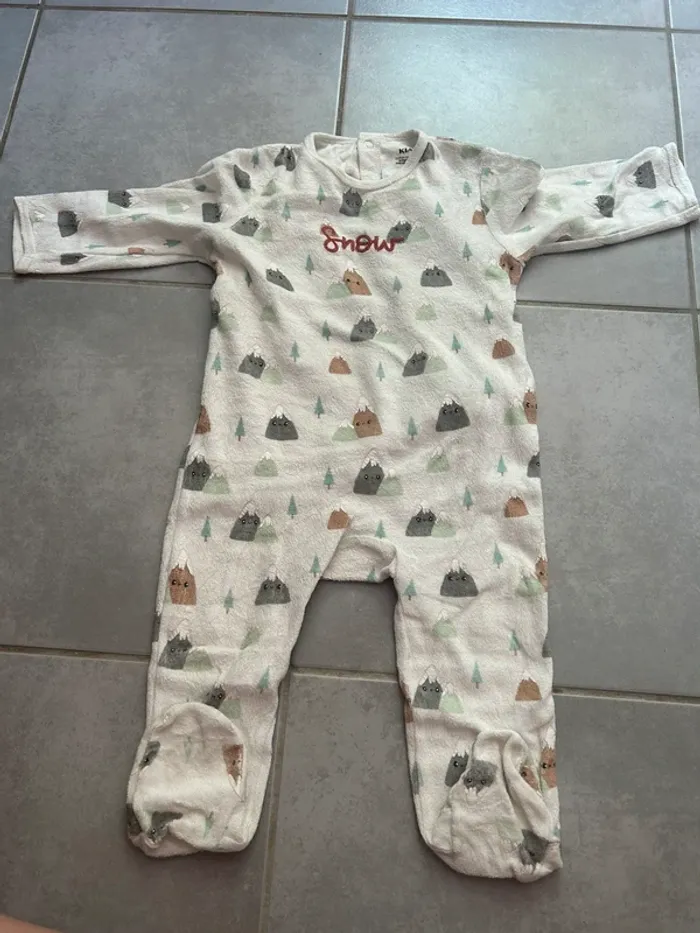 Pyjama Kiabi taille 18 mois