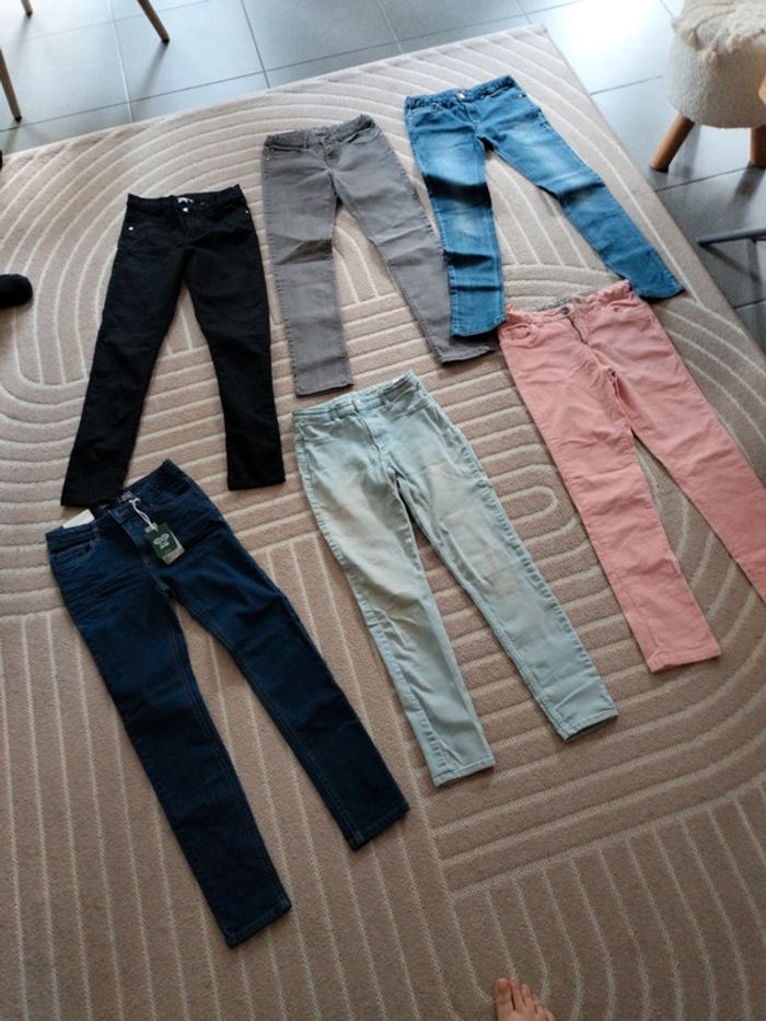 Lot pantalon 11/12 ans