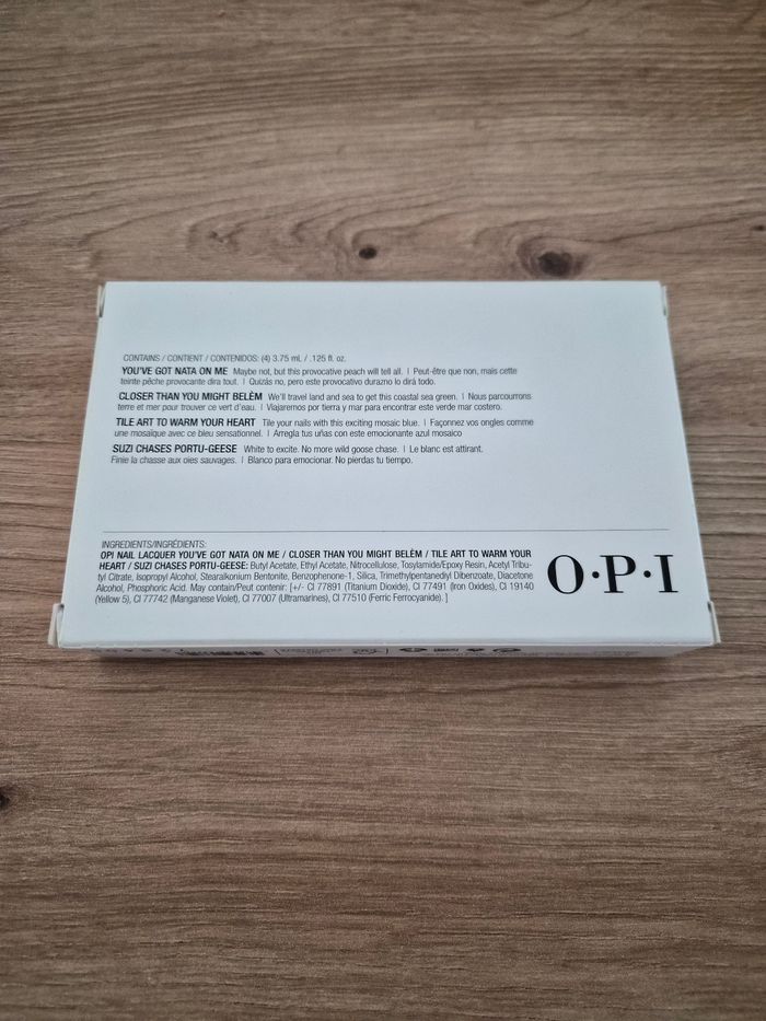 Coffret vernis Lisbon OPI - photo numéro 2