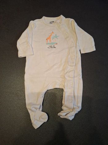 Pyjama coton 3 mois