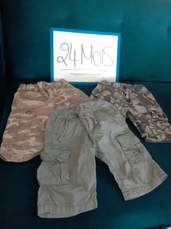 Lot de 3 short pantacourt 18/24mois