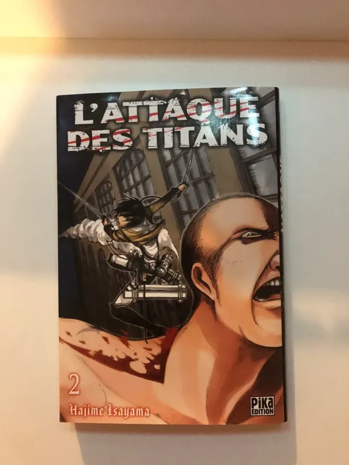L’attaque des titans 2 jamais lu