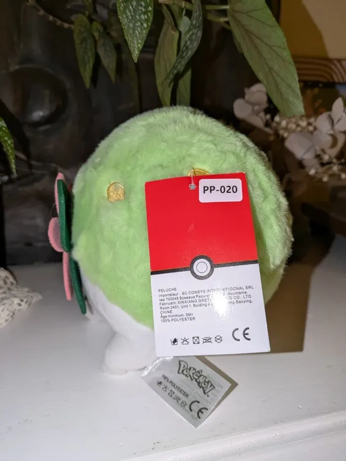 🌸 Peluche officielle Pokémon – Shaymin 🌸 - photo numéro 4