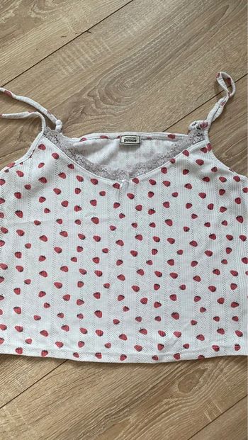 Débardeur fraise taille M