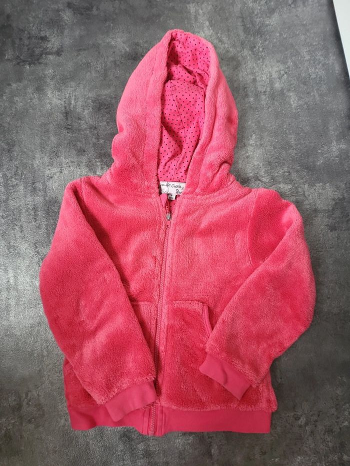 Veste polaire fille 5 ans très bon état