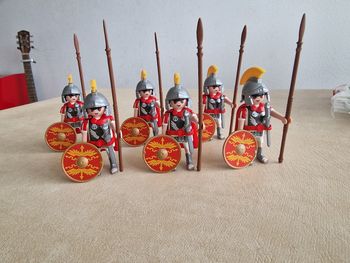 L'eau des 6 soldats romain Playmobil