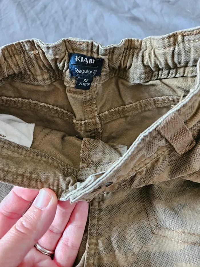 Pantalon cargo motifs camouflage - photo numéro 2