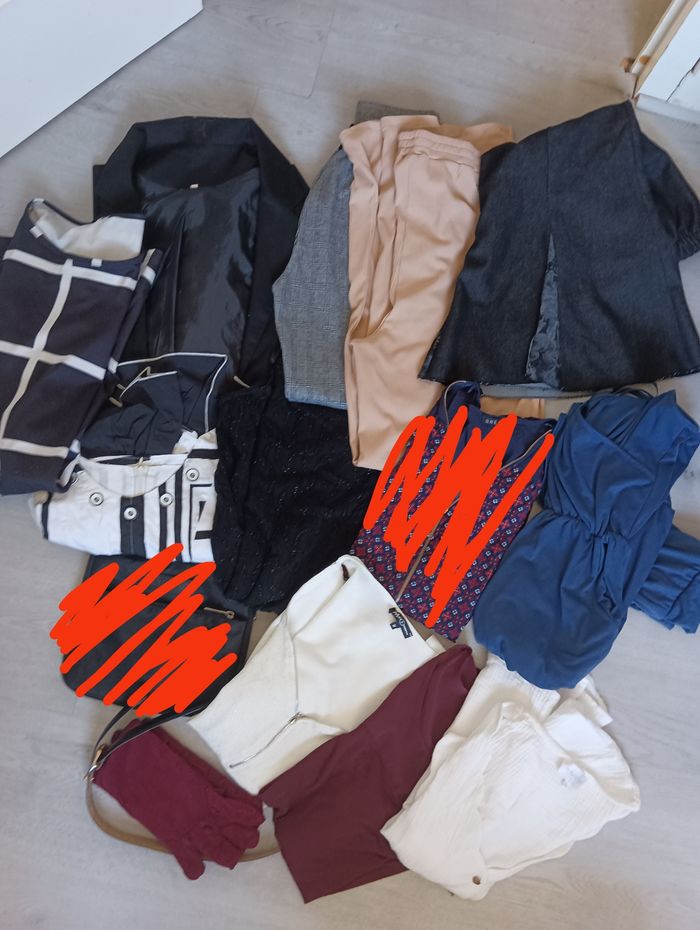 Lot de vêtements taille 38 avec marques - photo numéro 9