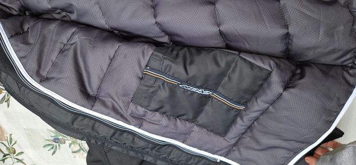 Veste de moto en tissu Ixon Shiroki HP noir / blanc - photo numéro 9