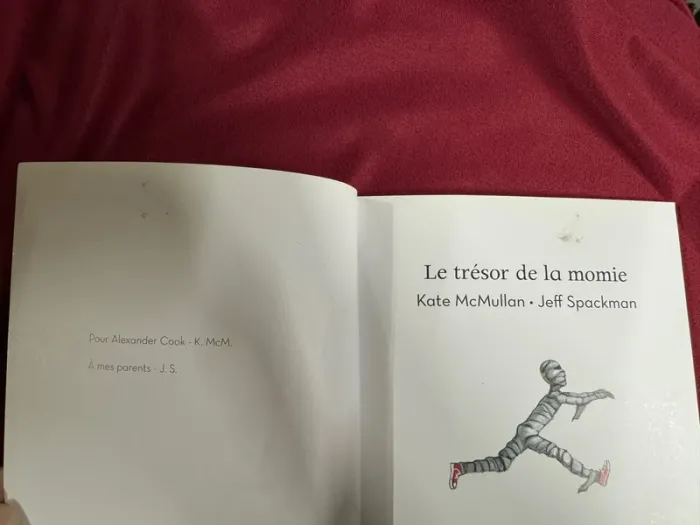 livre Le trésor de la momie - photo numéro 3