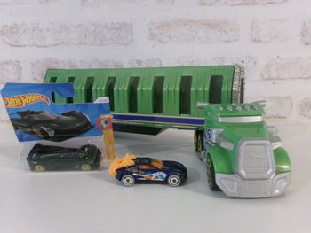 Camion Hotwheels - Lanceur - Transporteur