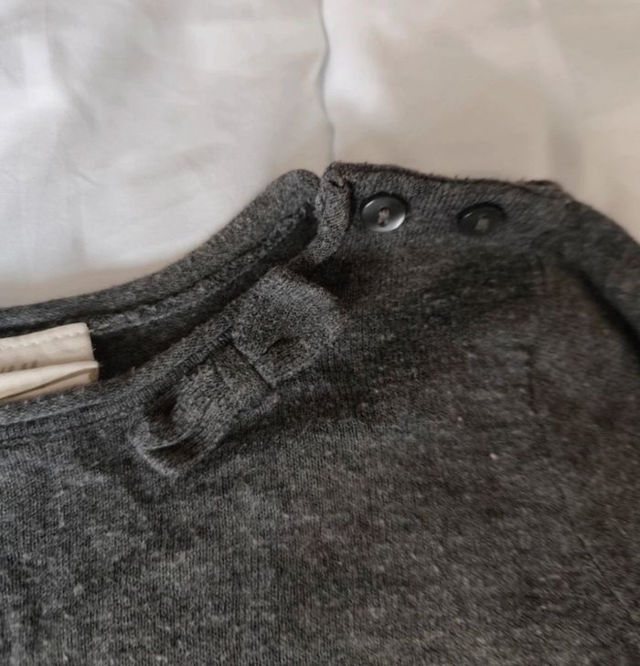 Pull fin gris 🦄 H&M - photo numéro 2