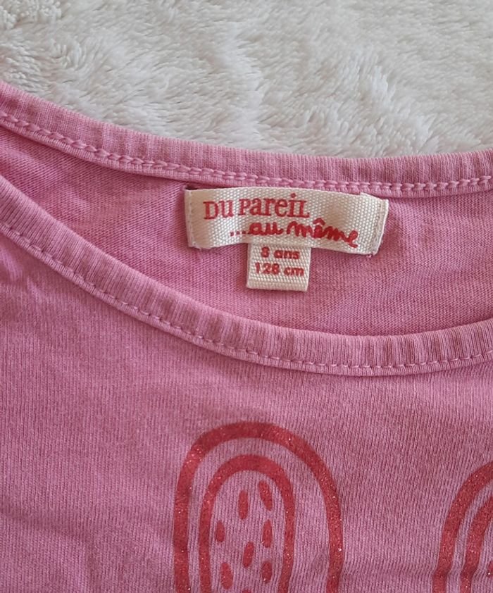 T-shirt girafe 8 ans - photo numéro 4