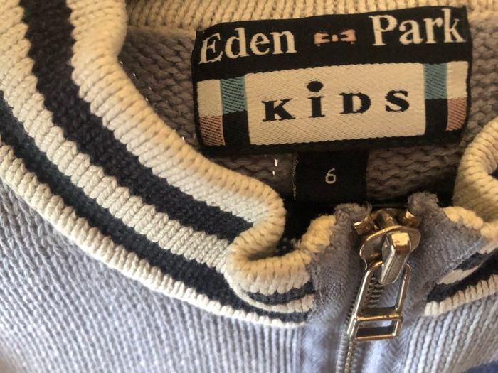 Gilet Eden Park Kids 6 ans - photo numéro 3