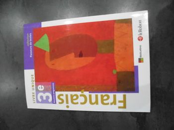 Manuel scolaire français 3 ème neuf manuel unique