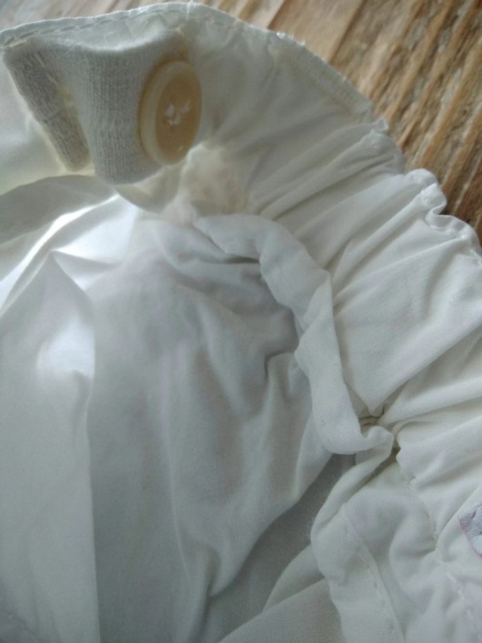 Pantalon en toile blanc - photo numéro 7