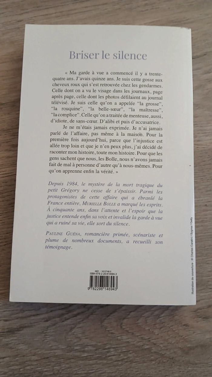 Livre témoigne Murielle Bolle - photo numéro 4