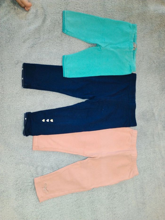 Lot de 3 leggings 18 mois